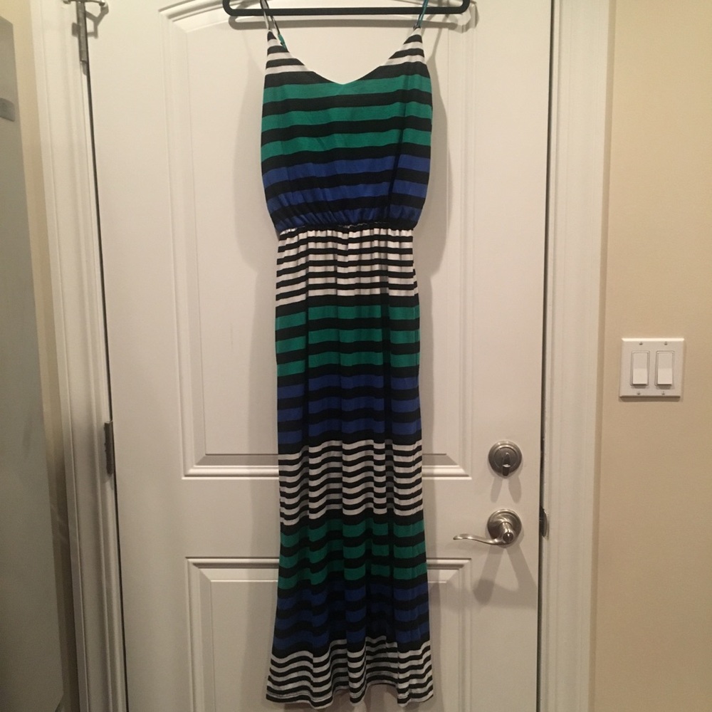 Striped Maxi Dress